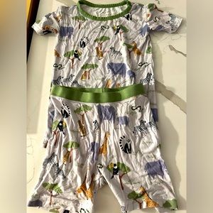 Little Sleepies safari print 4T
